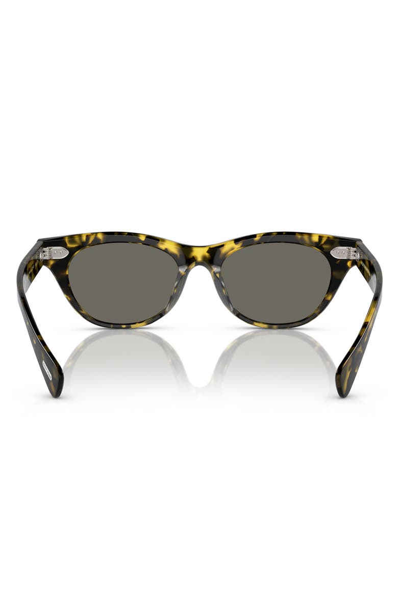 Oliver Peoples Avelin 52mm Butterfly Sunglasses, Alternate, color,