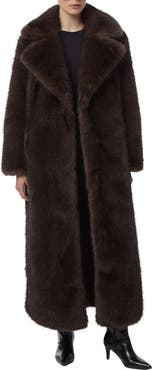 Apparis Gabrielle Faux Fur Maxi Coat