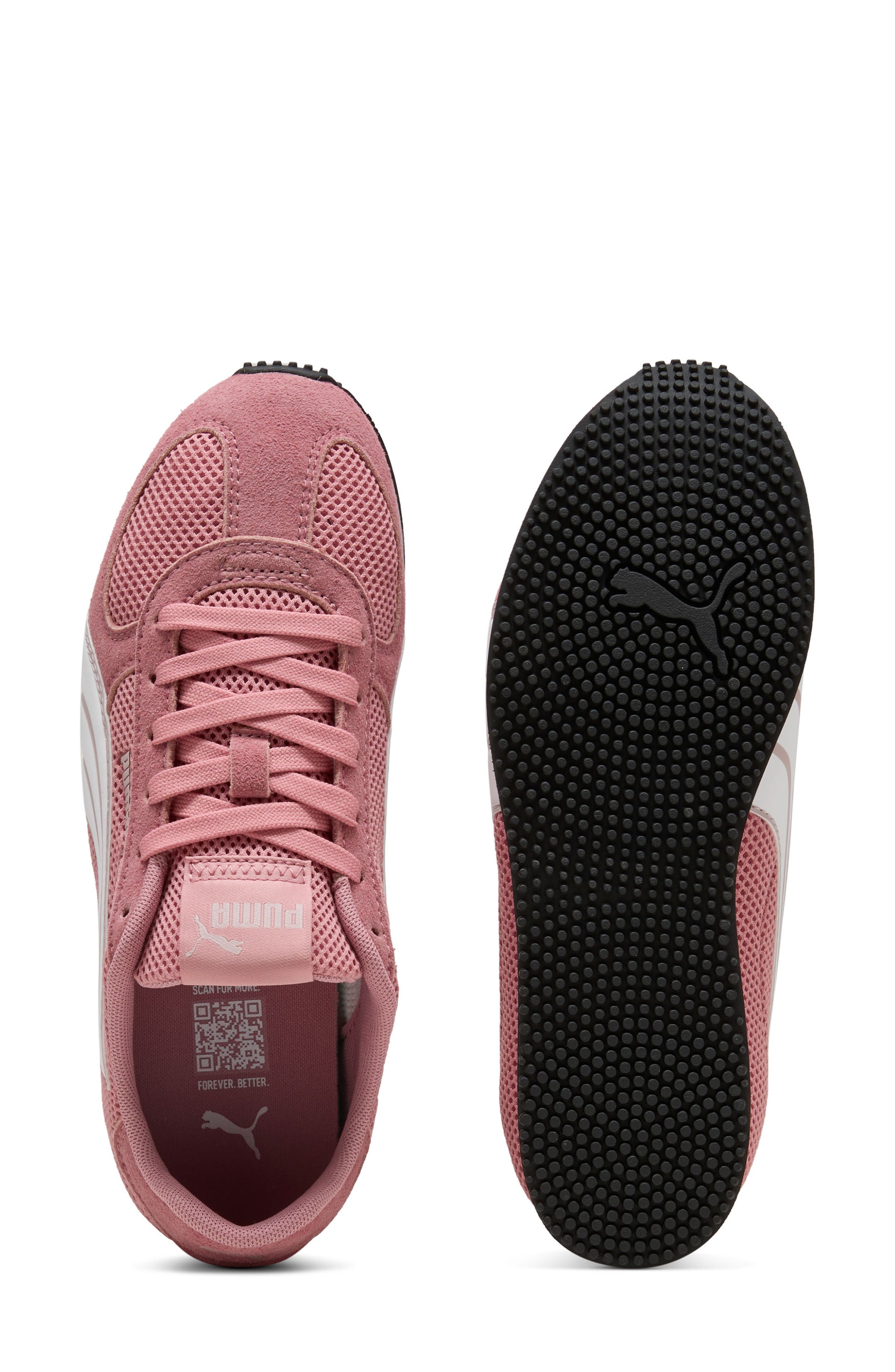 Track Sneaker, Alternate, color, DUSKY ROSEWOOD/ WHITE/ PINK