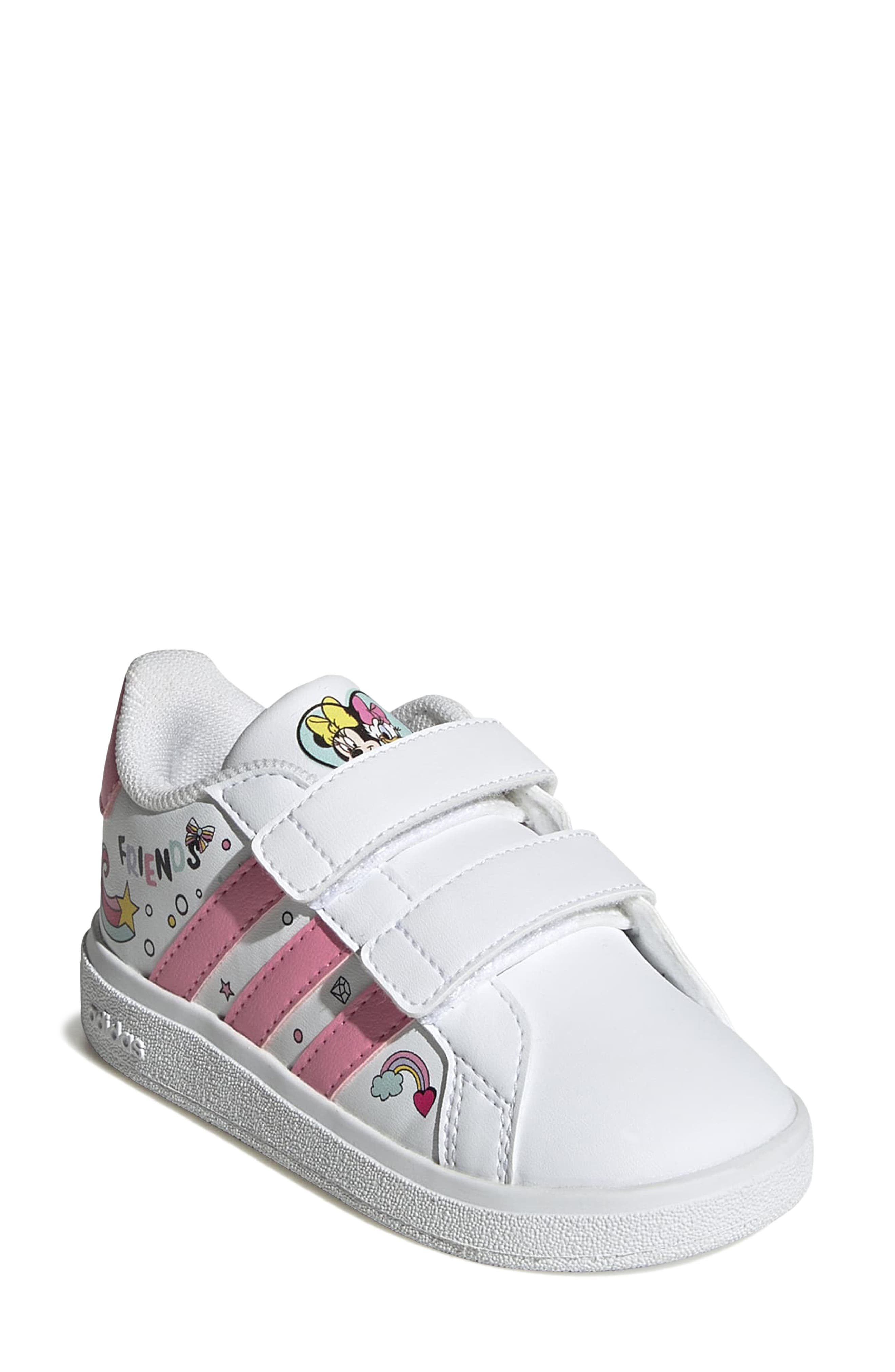 adidas Grand Court Minnie Sneaker, Main, color, 