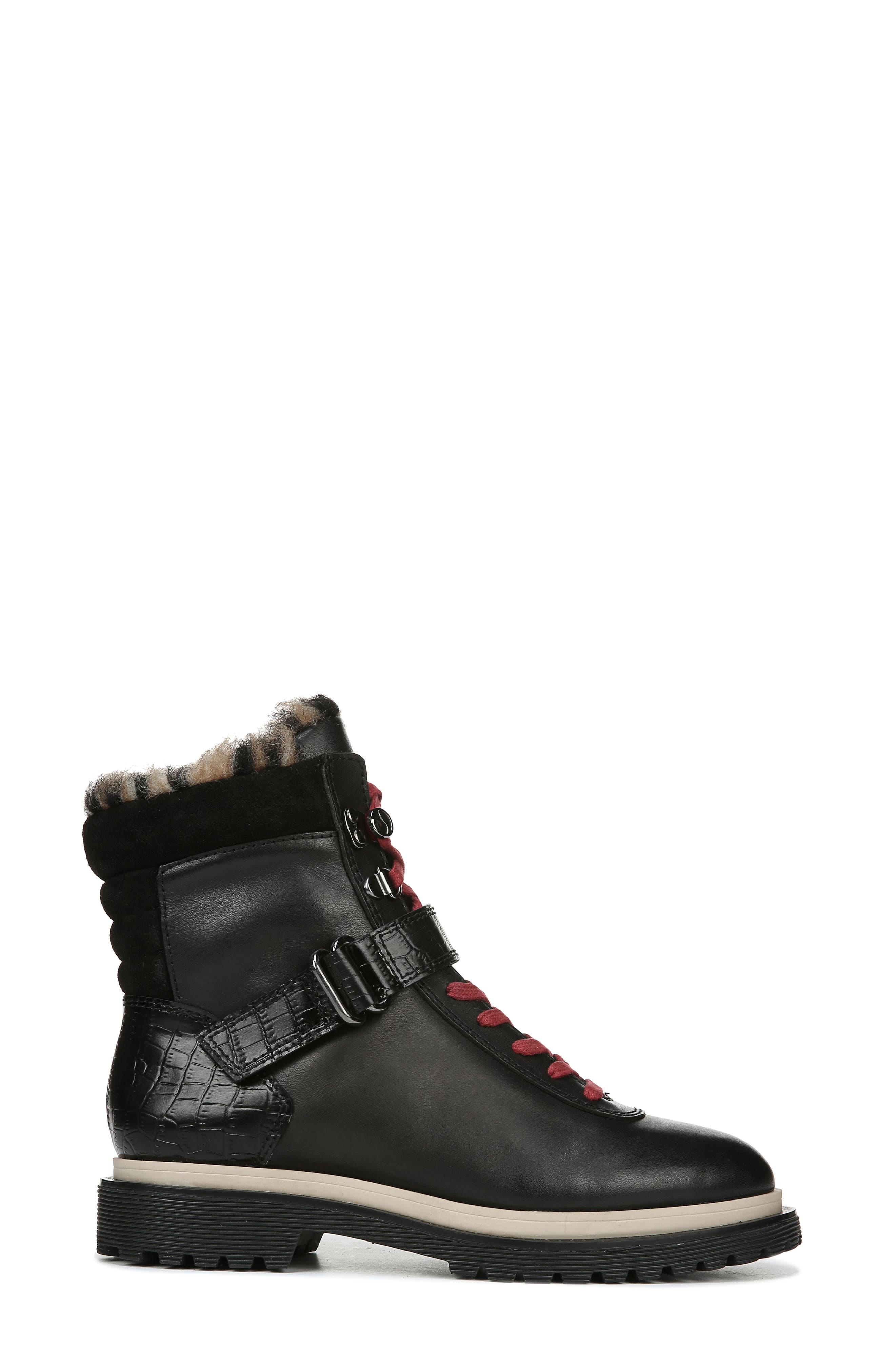 Alexia Bootie, Alternate, color, BLACK/ BLACK LEATHER MULTI