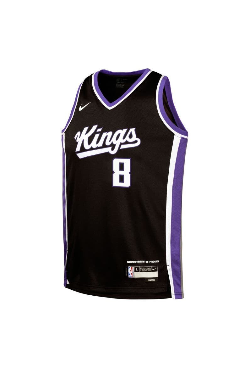 Youth Nike Zach LaVine Black Sacramento Kings Swingman Jersey - Icon Edition, Alternate, color, Black
