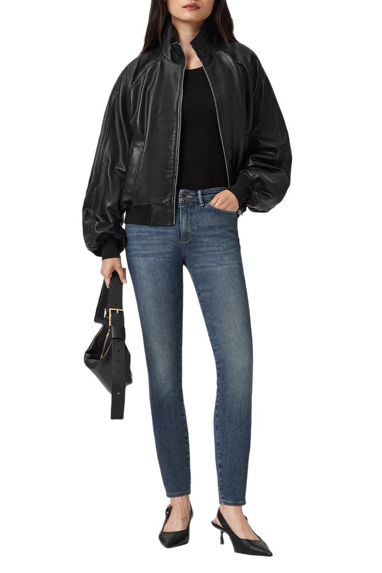 Miller Sizeme Skinny Jeans, Alternate, color, WASHED INDIGO