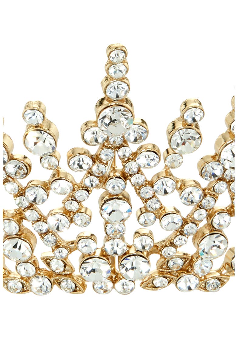 Matea Crystal Crown (Nordstrom Exclusive), Alternate, color, GOLD