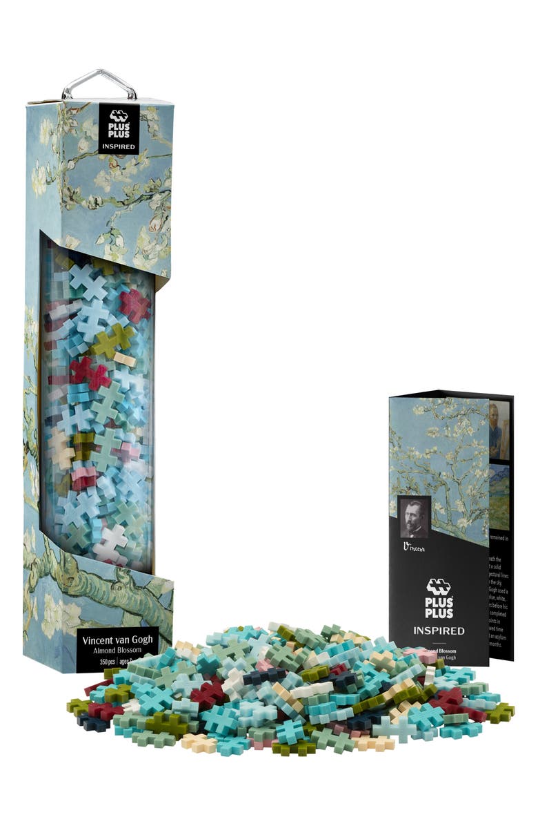 Plus-Plus USA Vincent Van Gogh Almond Blossom 350-Piece Tube, Main, color,