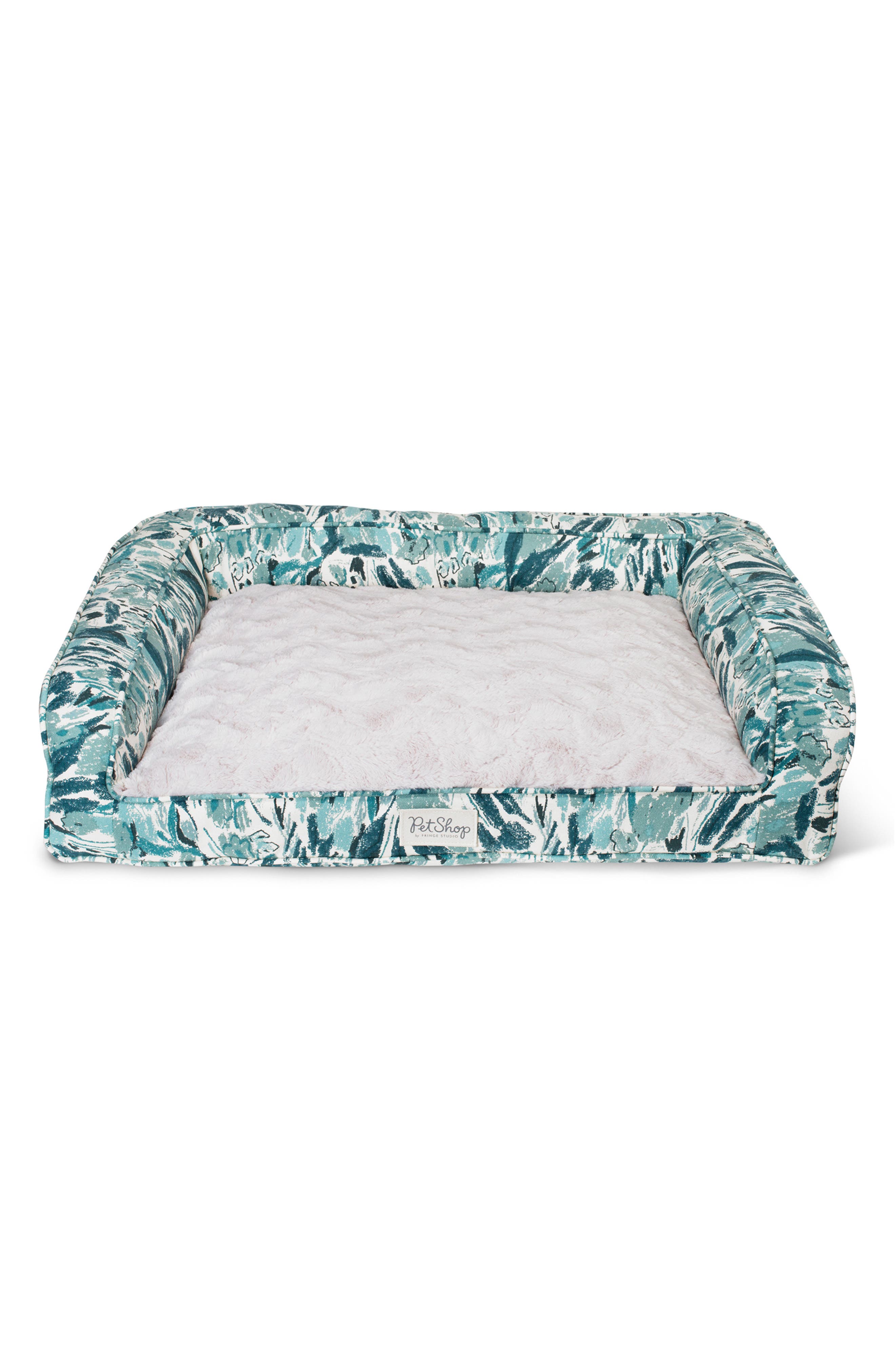 Fringe Studio Canvas Couch Medium Pet Bed in Blue 