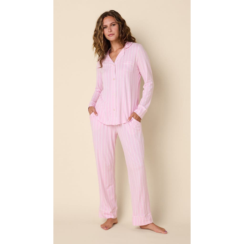 The Cat's Pajamas Pima Knit Pajama Set