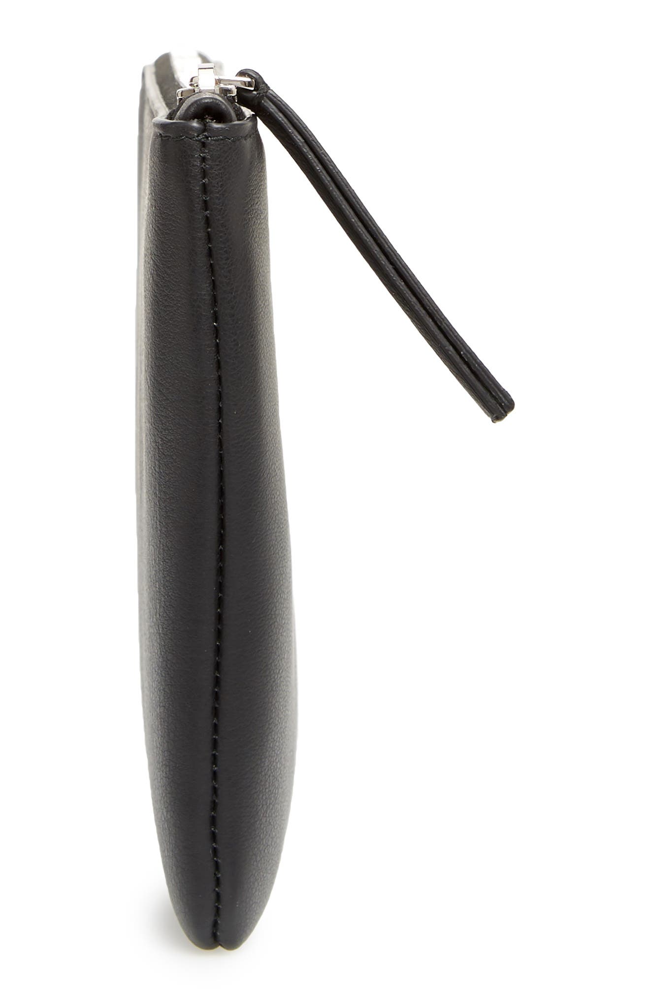 Balenciaga Medium Everyday Leather Pouch, Alternate, color, 