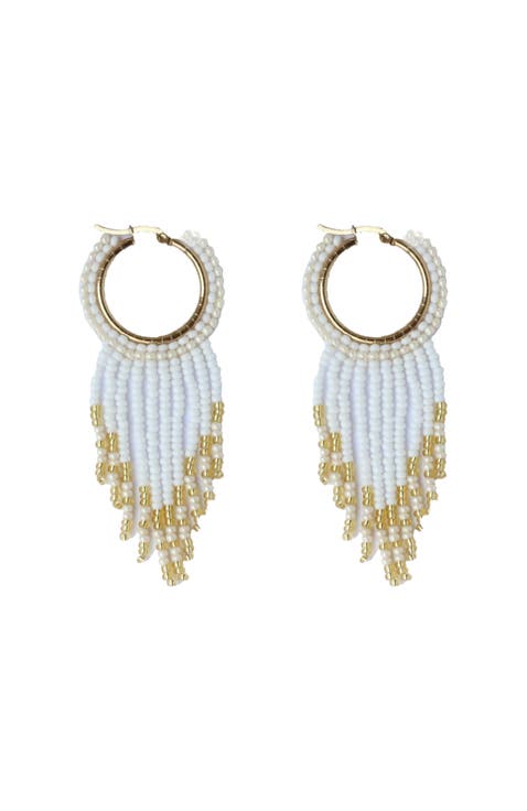 Riesling Fringe Embera Earrings