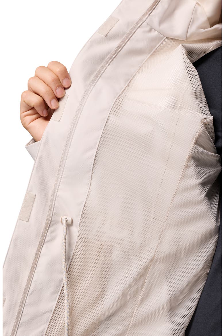 Hikebound II Long Waterproof Jacket, Alternate, color, DARK STONE
