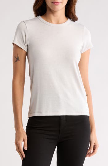 RAG & BONE selling Bouquet Logo Crewneck Short-Sleeve Cotton T-Shirt