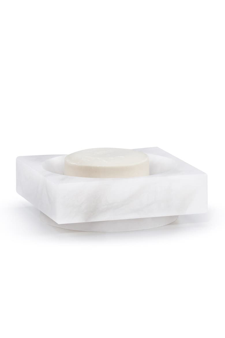 Cosmos Soap Dish, Main, color, WHITE