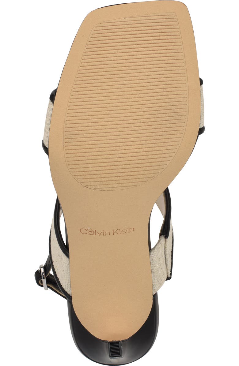Calvin Klein Amour Slingback Sandal, Alternate, color, Medium Natural