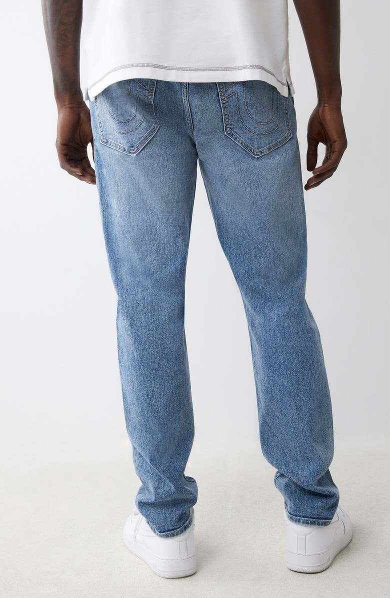 True Religion Geno Slim Leg Jeans, Alternate, color, Light Delightful Wash