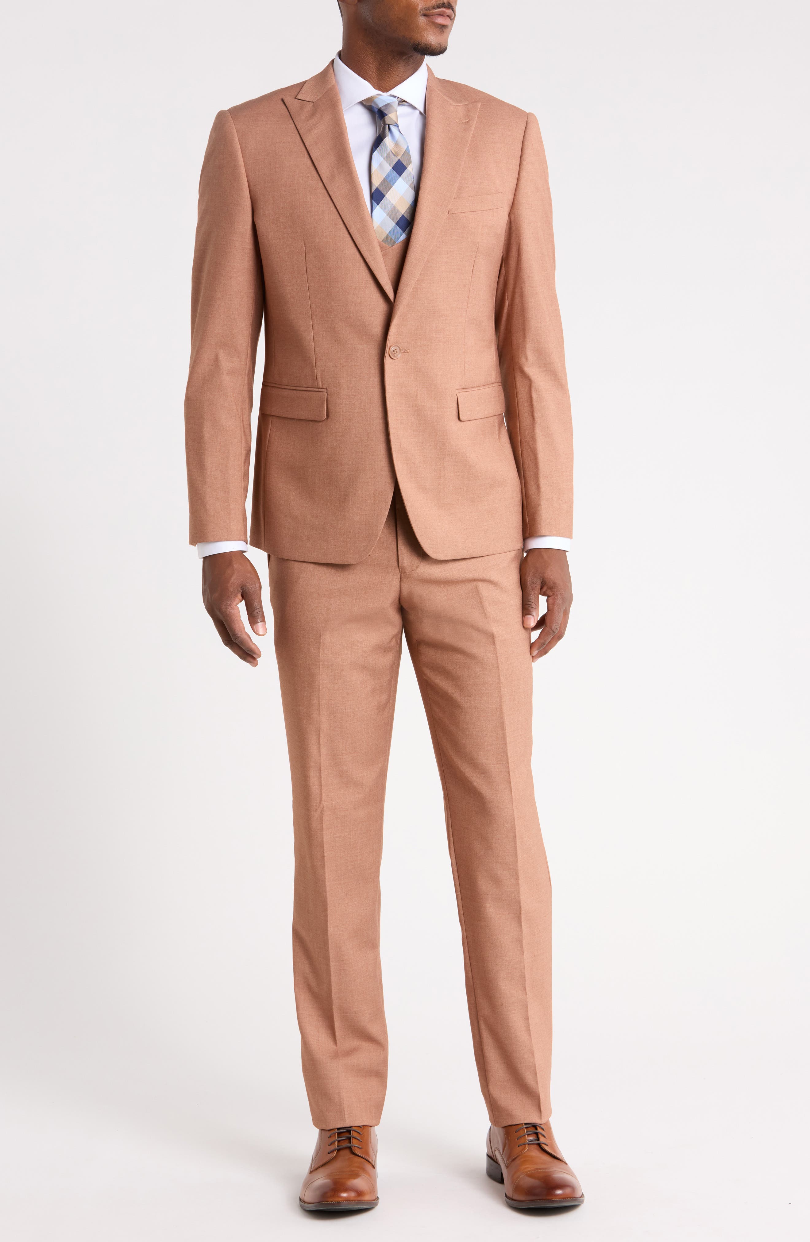 Peak Lapel 3-Piece Suit