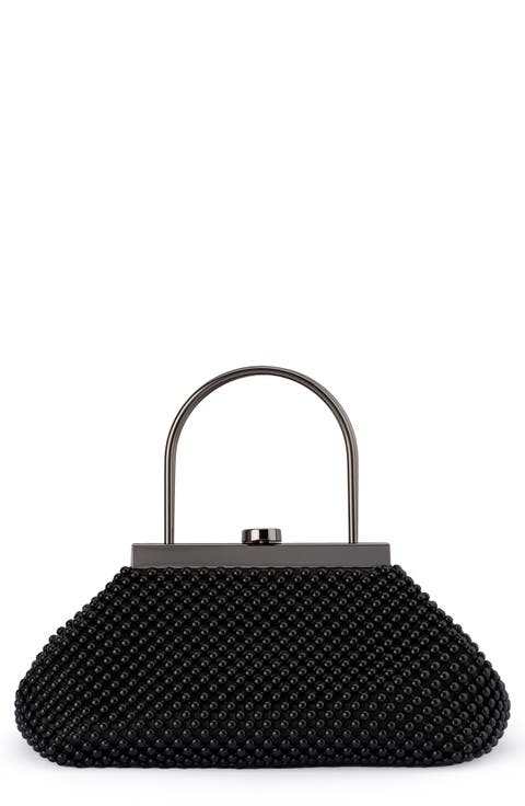 Mimi Ball Mesh Frame Bag