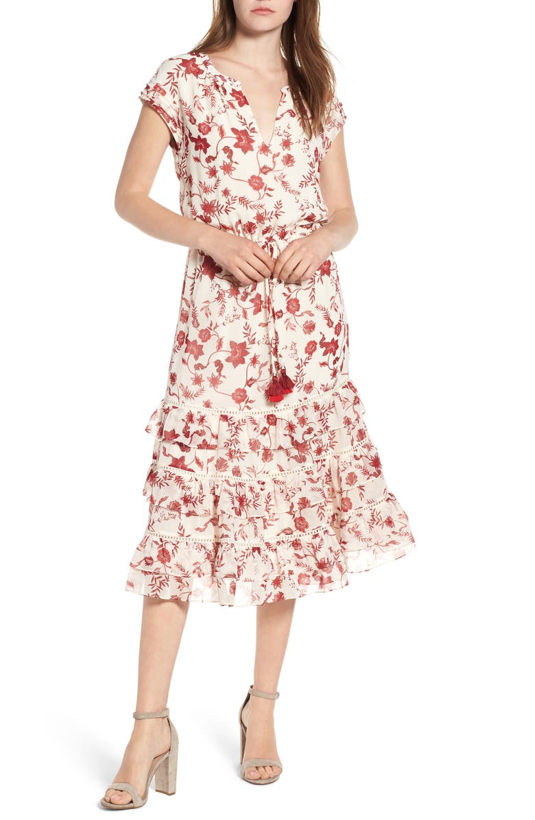 Rebecca Minkoff Sophie Print Dress, Alternate, color, 