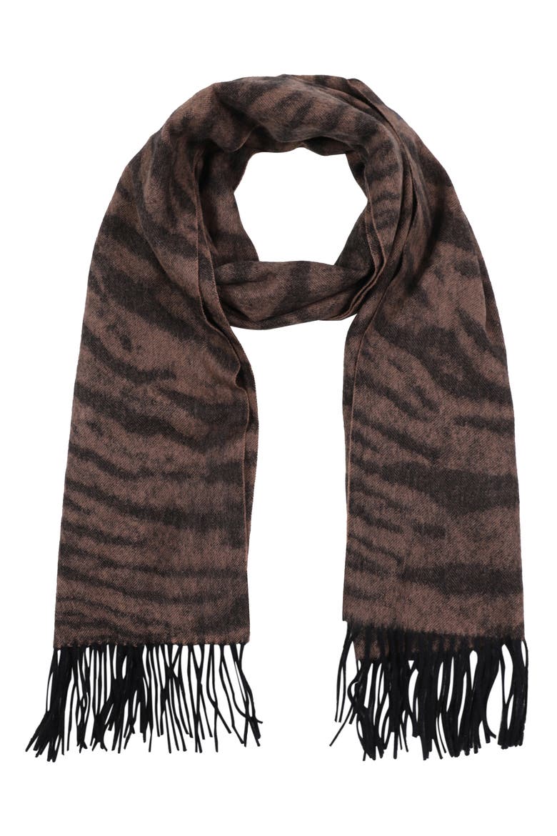 Tigera Wool Oblong Scarf, Main, color, NATURAL