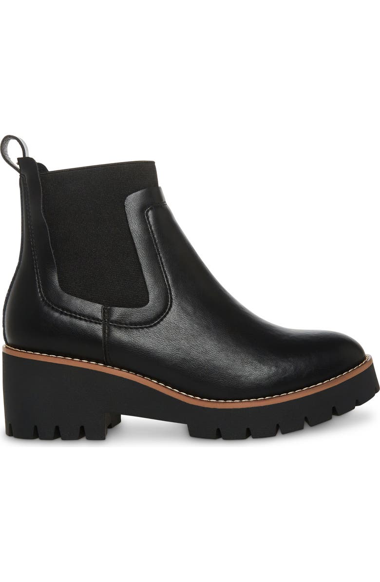 Blondo Dyme Waterproof Chelsea Boot, Alternate, color, Black Leat