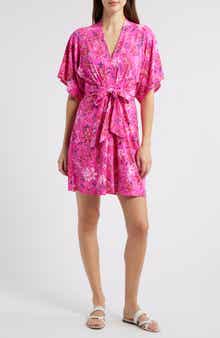 Lilly Pulitzer® Wisteria Floral Tie Front Dress