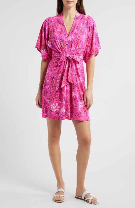 Lilly Pulitzer® Wisteria Floral Tie Front Dress