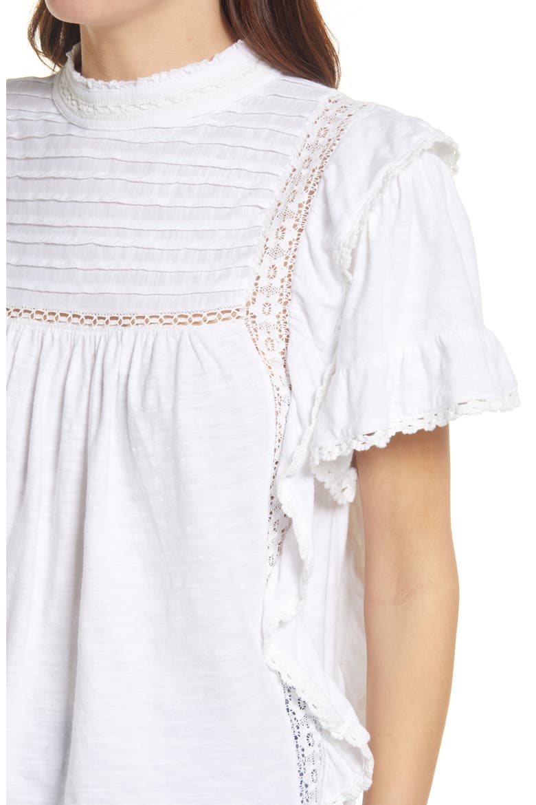 Le Femme Top, Alternate, color, WHITE