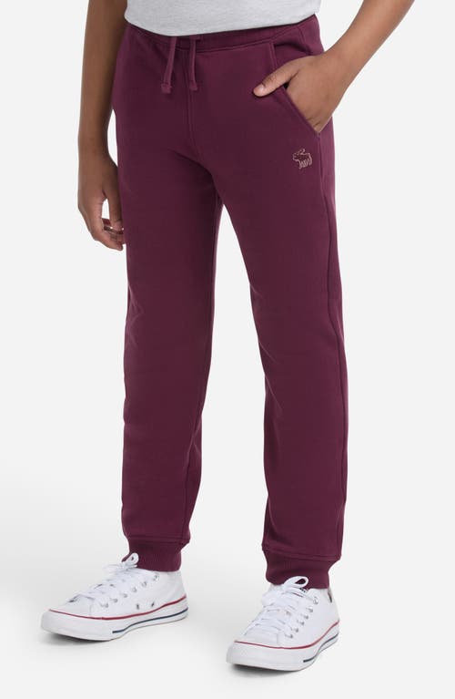 Abercrombie Kids Kids' Essential Fleece Joggers In Purple