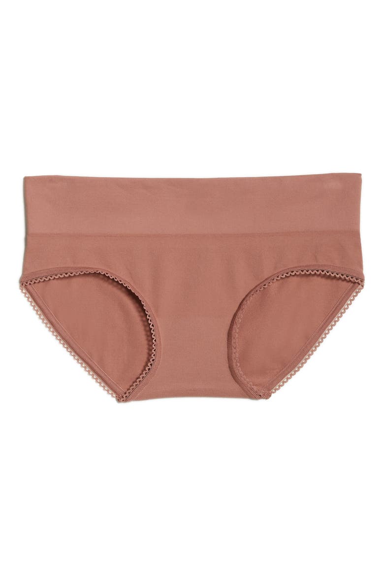 Feeling Flexible Hipster Briefs, Alternate, color, BURLWOOD