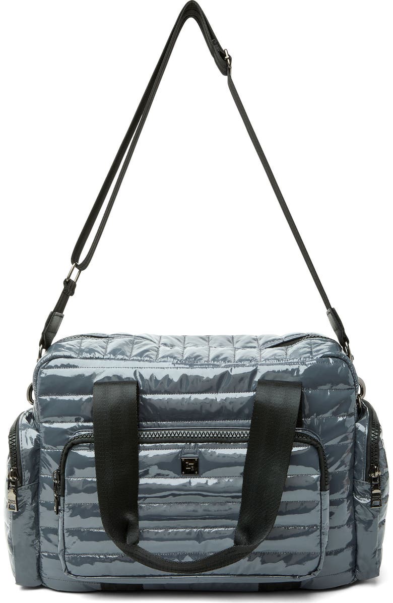 THINK ROYLN Voyager Travel Bag, Alternate, color, Carbon Patent