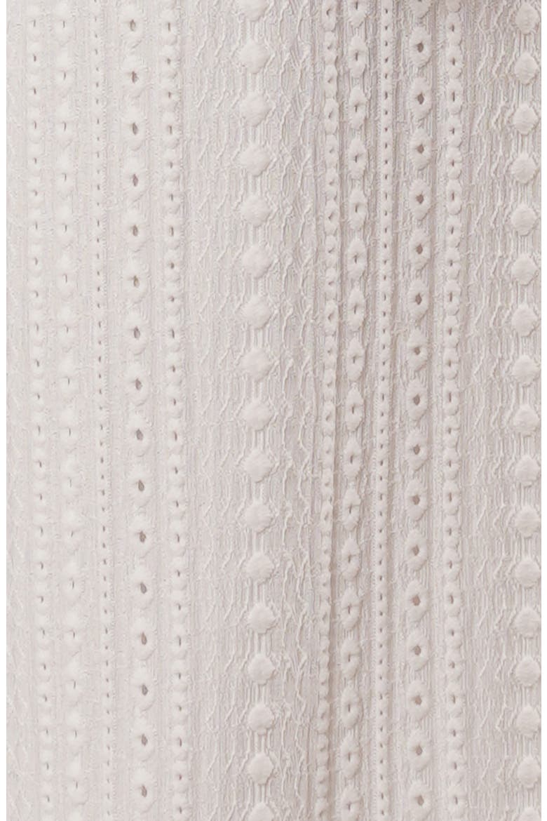 Eyelet Pants, Alternate, color, WHITE