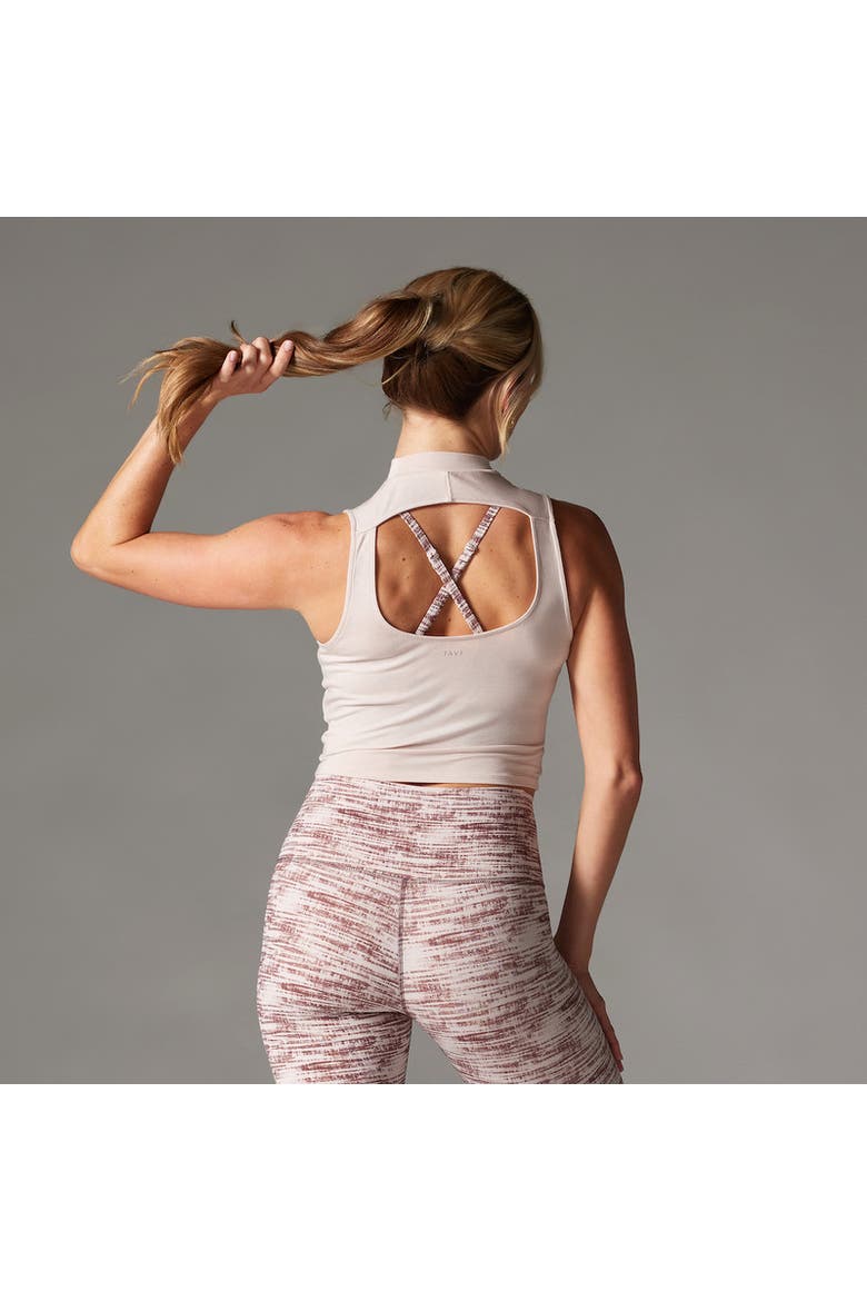 Mock Neck Tank, Alternate, color, SOFT BLUSH