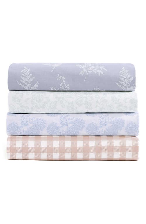 Stone Cottage Mae 200 Thread Count Cotton Percale Sheet Set In Green