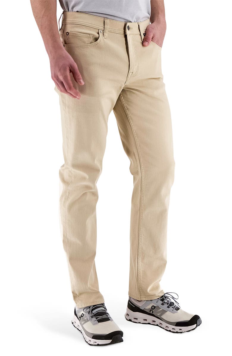 Devil-Dog Dungarees Slim Straight Leg Jeans, Main, color, Dk Beige/ Khaki