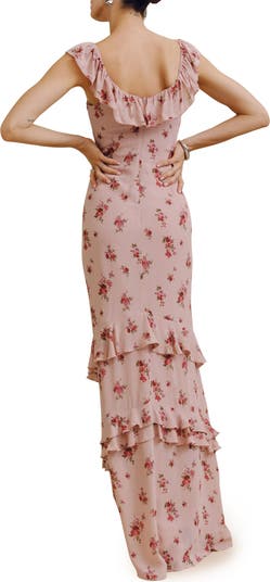 Tripoli Ruffle Tiered Maxi Dress