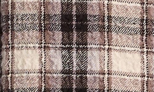 Lucky Brand Plaid Crop Button-up Shirt In Multi