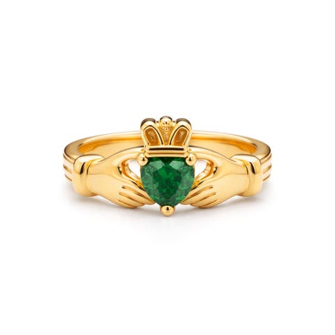 Natural Peridot Heart Ring