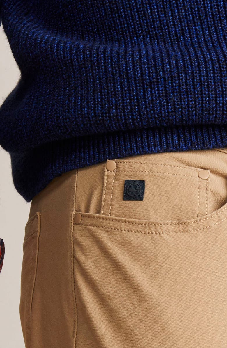 vineyard vines On-The-Go Water Repellent Stretch Canvas Pants, Alternate, color, Officer Khaki