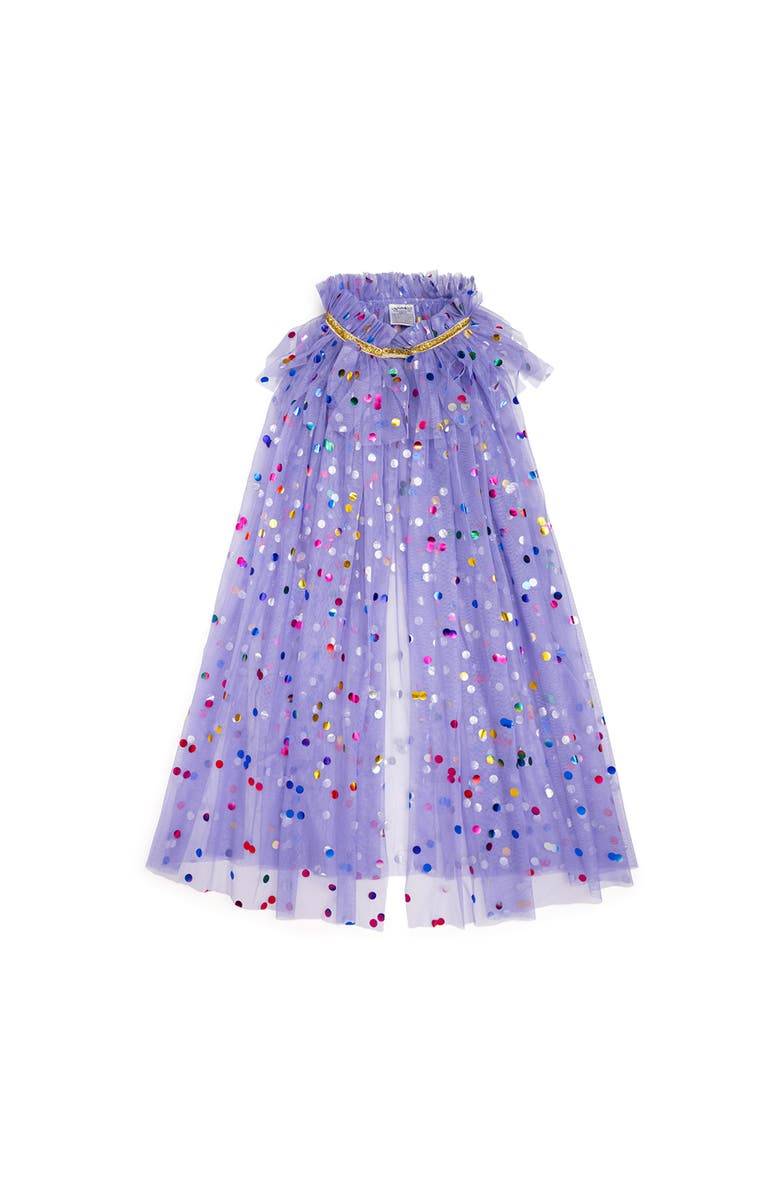 Sweet Wink Lavender Confetti Cape, Main, color, Lavender