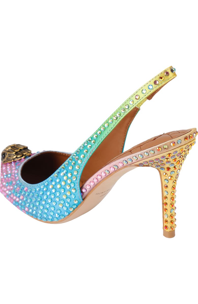 Kurt Geiger London Belgravia Sling 85 Pointed Toe Pump, Alternate, color, Open Miscellaneous