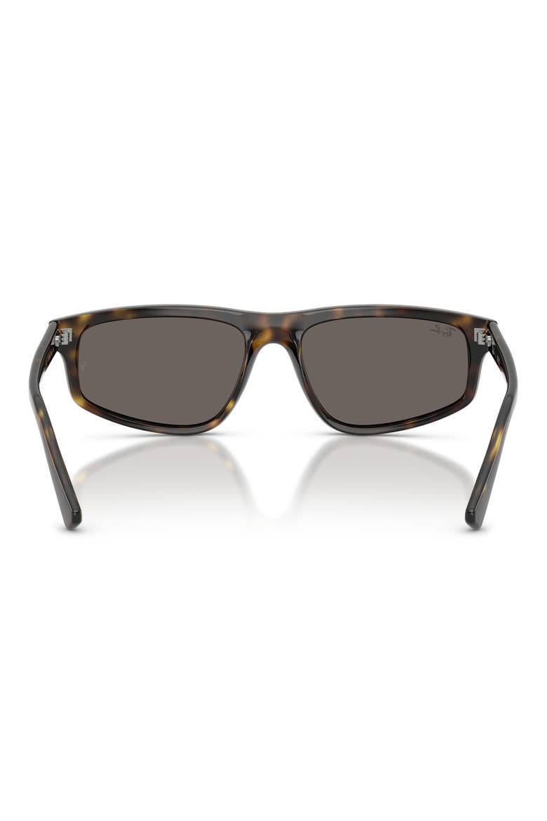 Irregular Sunglasses, Alternate, color, HAVANA / DARK GREY