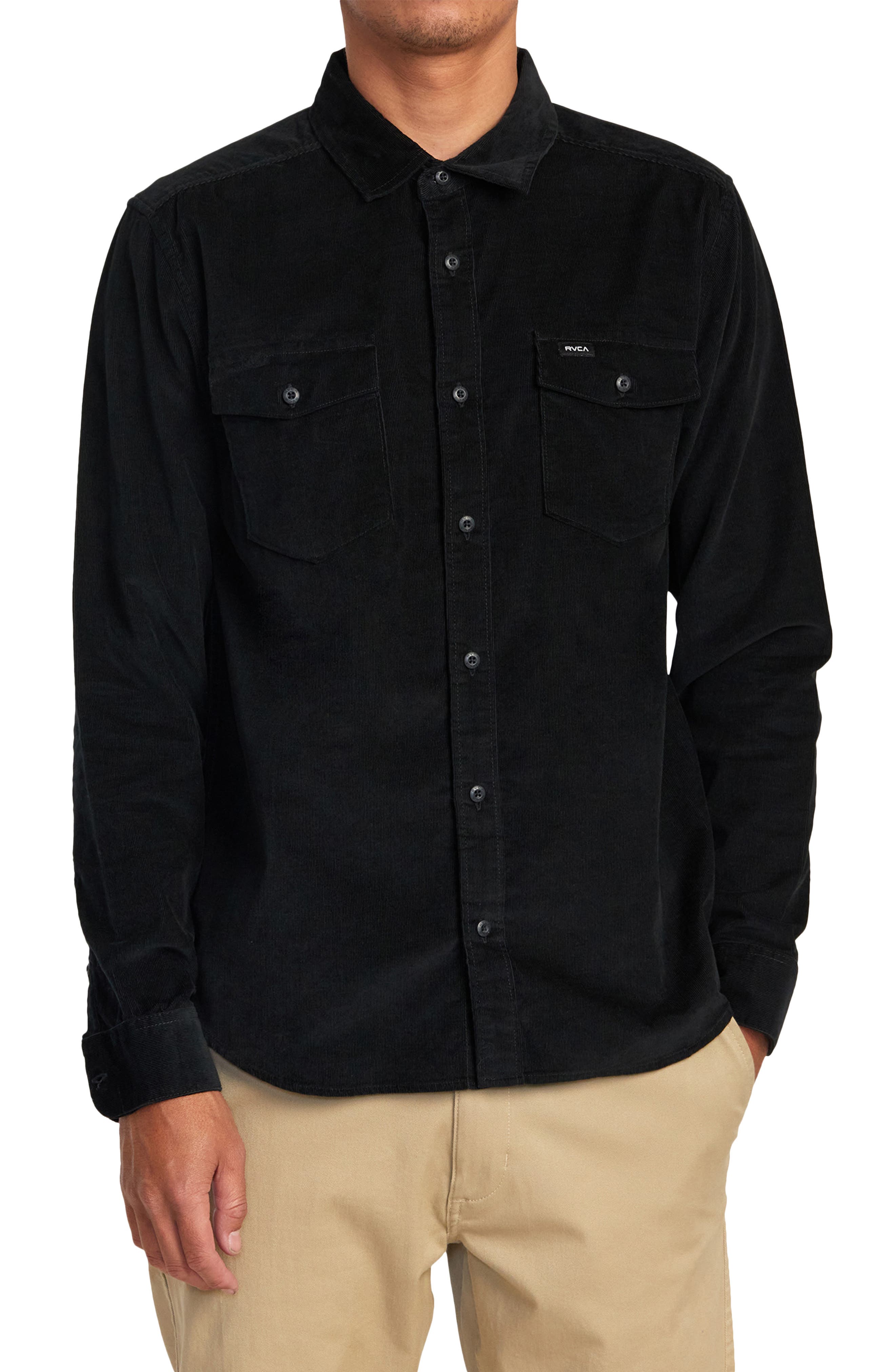 RVCA Freeman Corduroy Button-Up Shirt (Men) | Nordstromrack