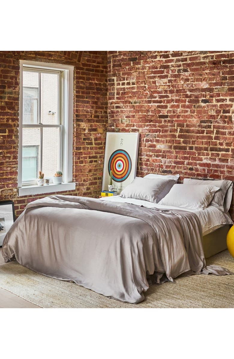 Buffy Breeze Eucalyptus Duvet Cover, Alternate, color, 