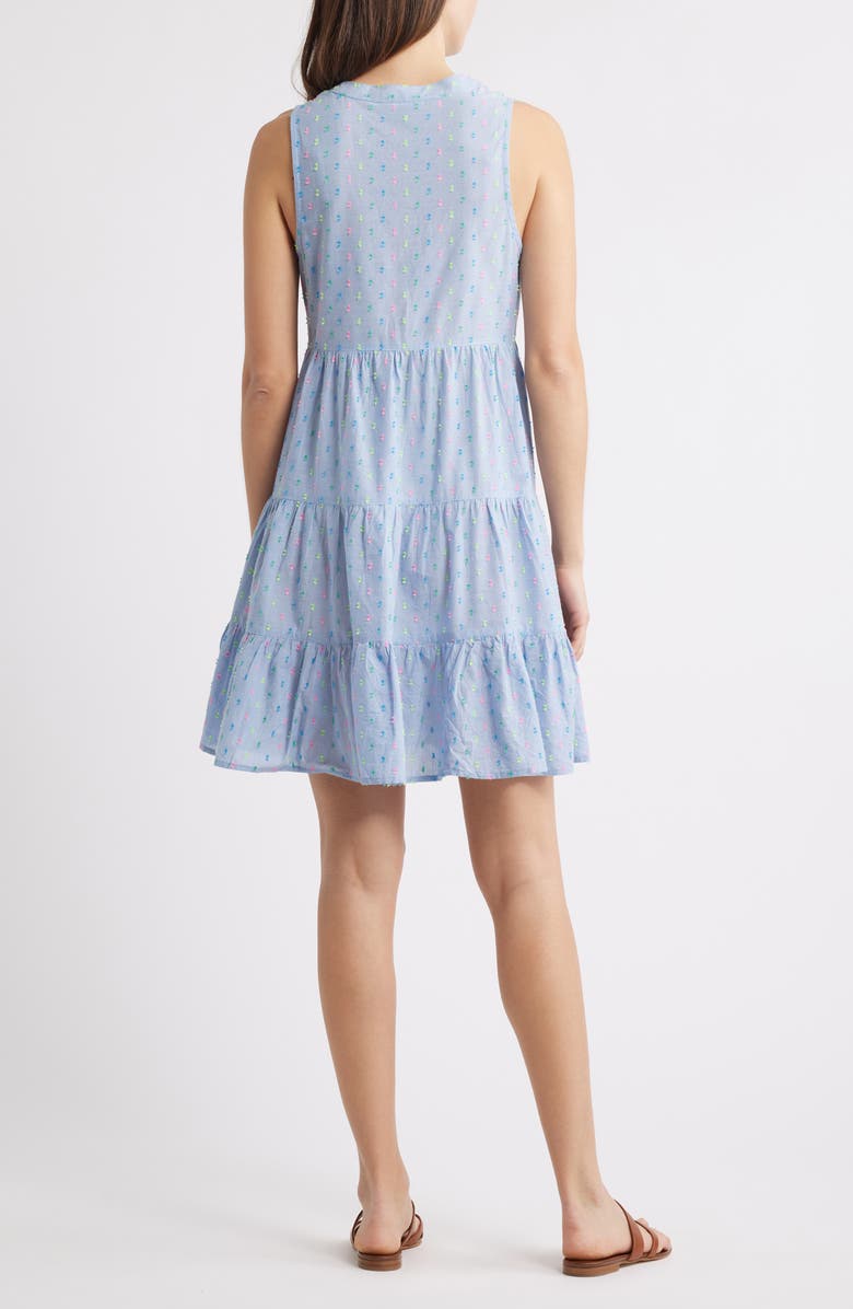 Hatley Bright Spot Sleeveless Chambray Dress, Alternate, color,