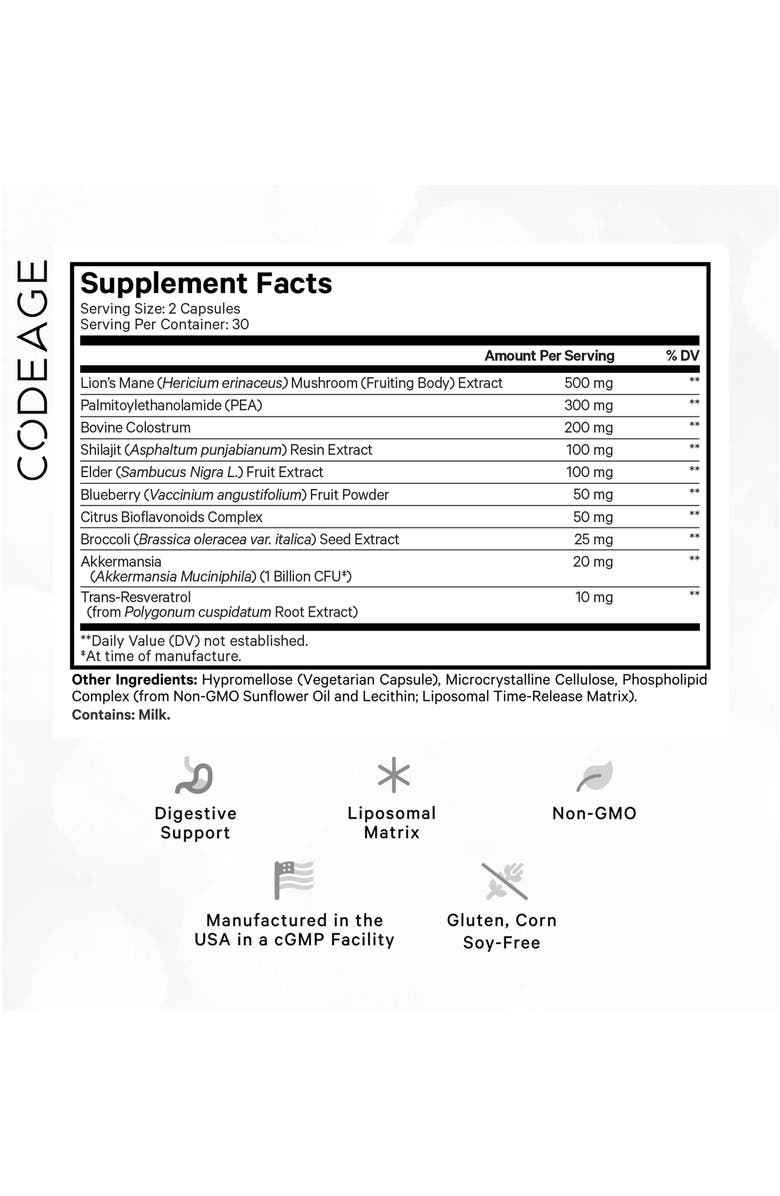 Codeage GLP-Harmony Companion Supplement -GLP-1 Agonist Support, Alternate, color, 