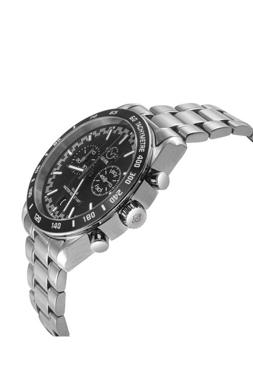 Gv2 Freccia Stainless Steel Swiss Quartz Bracelet Watch, 42mm In Stainless Steel
