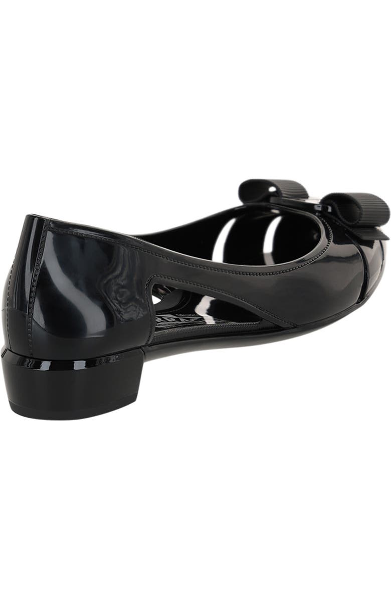 FERRAGAMO Vara Bow Cutout Flat, Alternate, color,