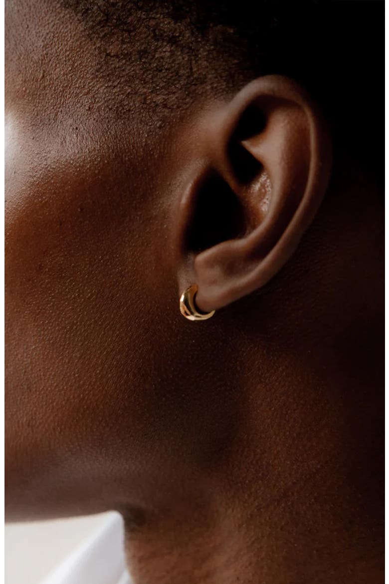 Alto Single Hoop, Alternate, color, Gold