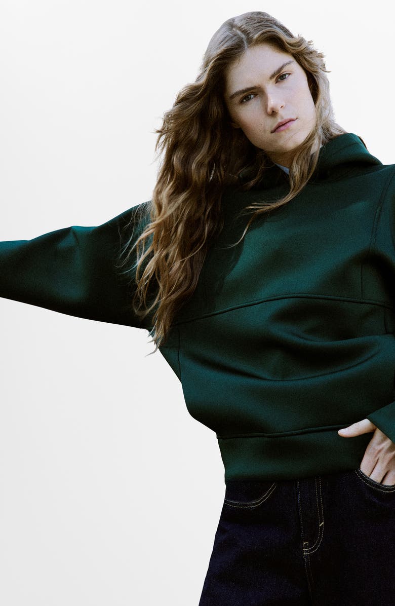 MANGO Oversize Hoodie, Alternate, color, 