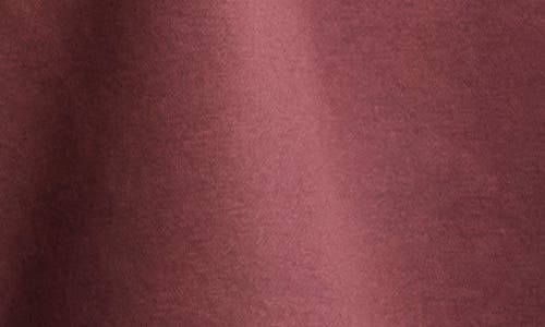 Barefoot Dreams Fleece Zip Hoodie In Burgundy