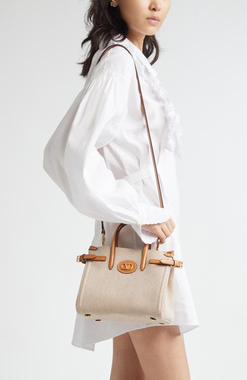 Valentino Garavani Small Antibes Canvas Tote